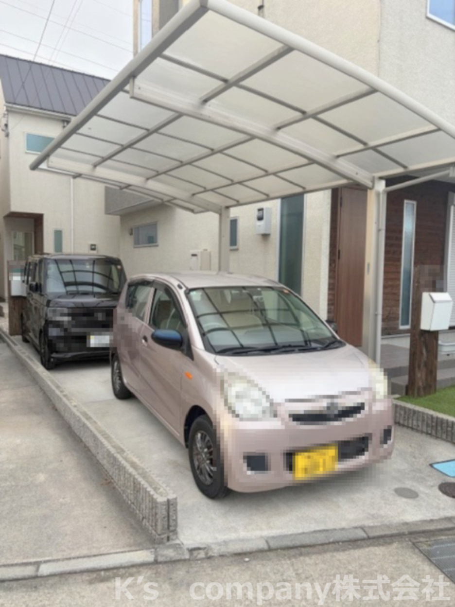■高座郡寒川町一之宮1丁目　中古戸建の駐車場|カーポート付きの駐車スペース◇