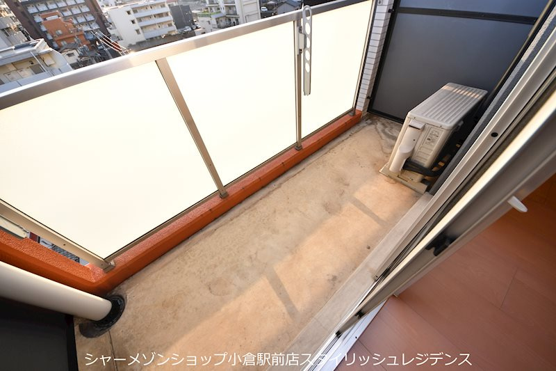 ピノ到津のバルコニー