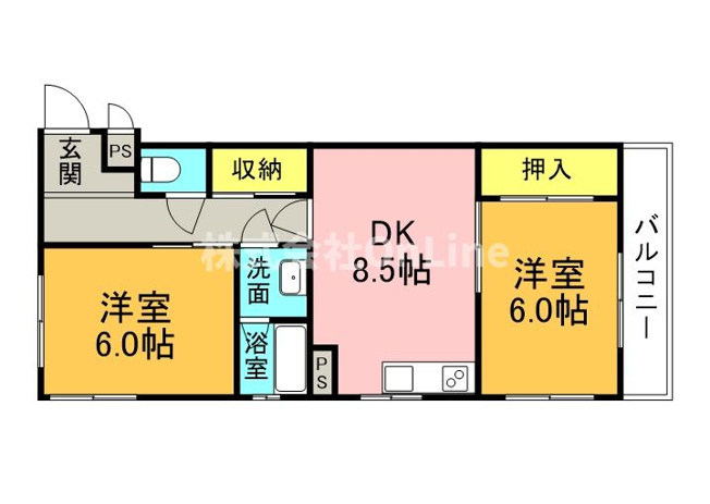 【間取り】 | ドリーム７ハイツ