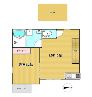 【間取り】 | プレステージAGAKEⅡ