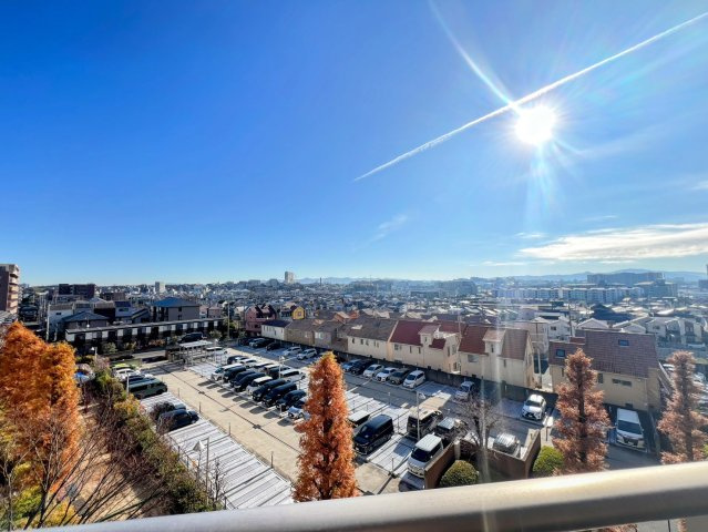 リバティパーク枚方F棟の展望