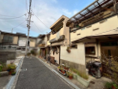 【前面道路含む現地写真】 | 浜寺船尾町西２丁　中古テラスハウス | 【オーナーチェンジ物件】表面利回り15％！はじめての投資にも検討しやすい物件ですね♪