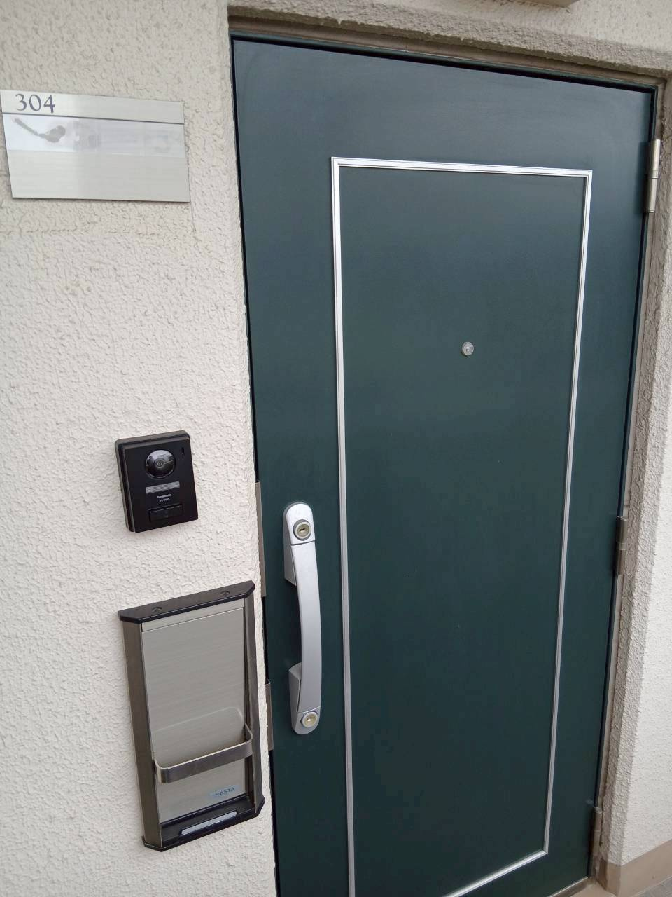 東松山マンションの玄関|玄関です