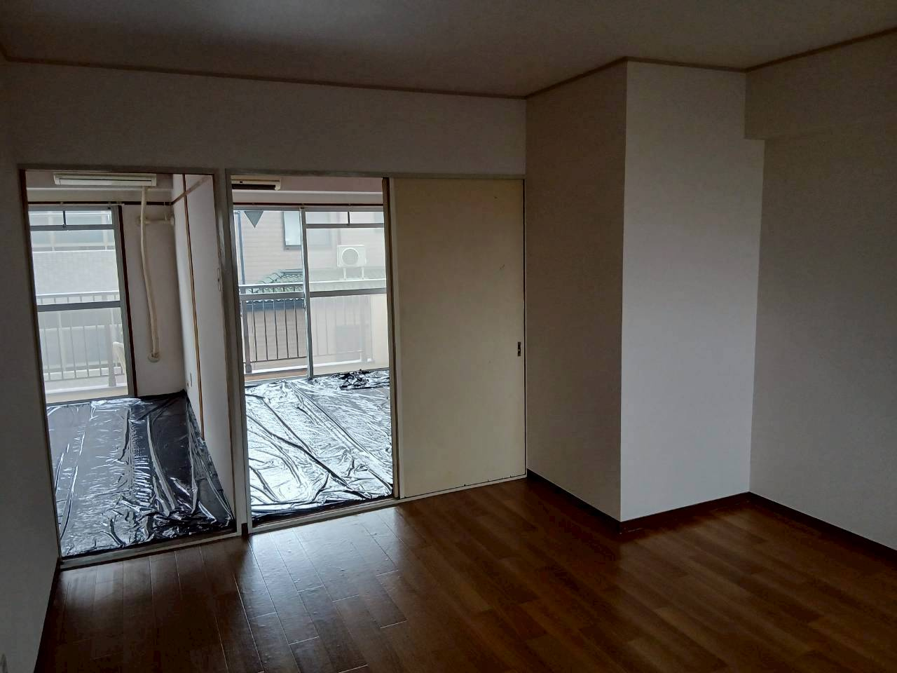 東松山マンションの居間・リビング|リビングです