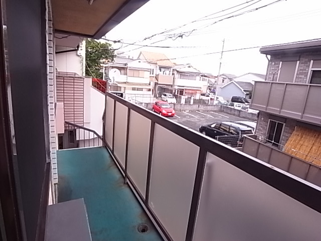第三大田ビルのバルコニー