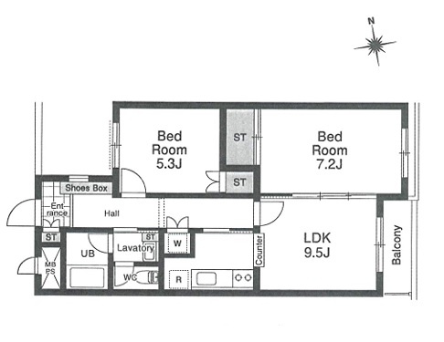 【間取り】 | GSハイム武蔵野台