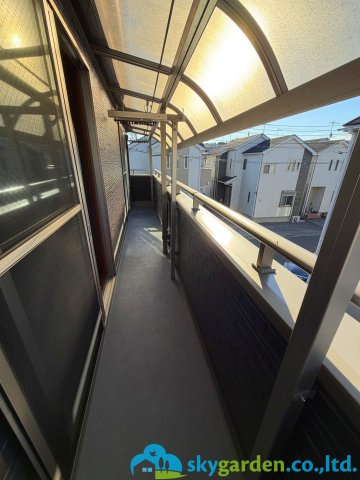 伊勢原市板戸　中古戸建のバルコニー