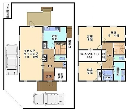 【間取り】 | 舞多聞西４丁目　中古戸建