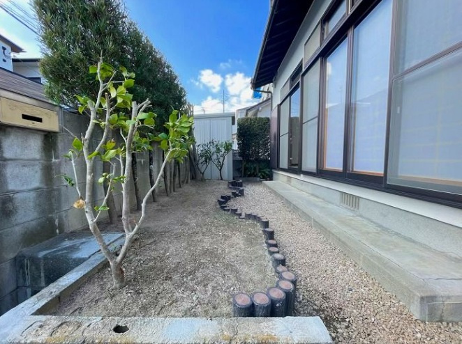 中古戸建 早良区田村4丁目の庭|お庭が付いています