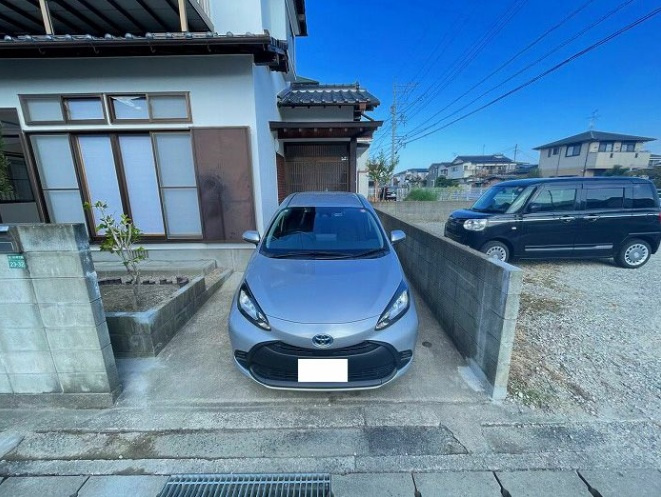 中古戸建 早良区田村4丁目の駐車場