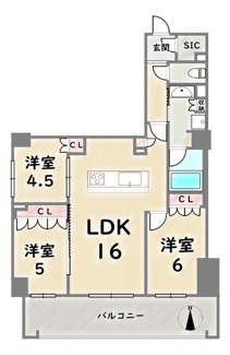 【間取り】 | ファインレジデンス京都西京極