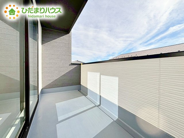 【バルコニー】 | 水戸市平須町13期　新築戸建　 | バルコニーは植物や野菜を育てたい方にも最適な空間です
