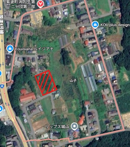 紫波郡紫波町二日町山子19-1の周辺