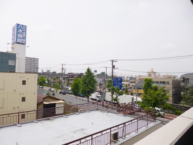 プレミアムキューブ東十条Ａｒｉａの展望|前面に高い建物がないので開放的です。