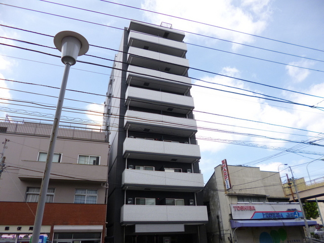 プレミアムキューブ東十条Ａｒｉａの外観|環七沿いのマンション！