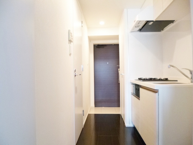 プレミアムキューブ東十条Ａｒｉａのキッチン|清潔感あるキッチンスペースです。