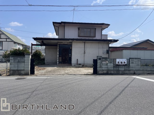 安積三丁目　古屋付き住宅用地の外観