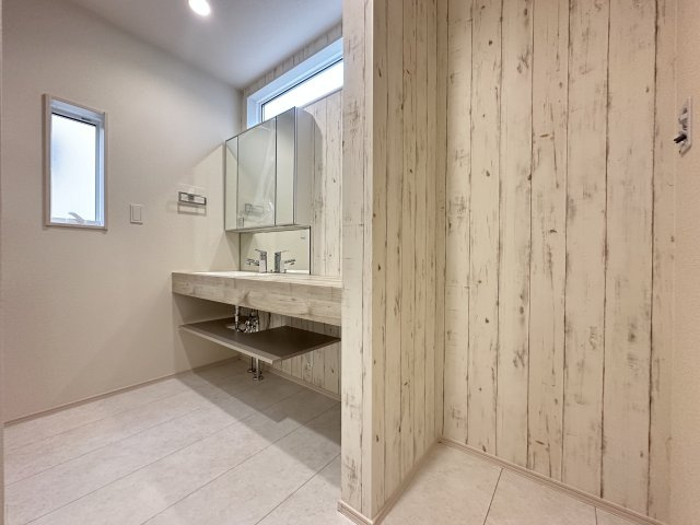 神戸市西区竹の台１丁目新築戸建１号棟の洗面所