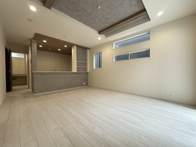 神戸市西区竹の台１丁目新築戸建１号棟の居間・リビング