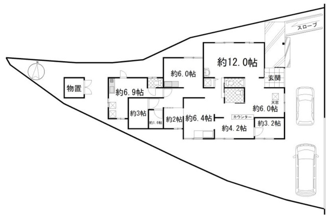 【間取り】 | 名谷町字北野　事務所
