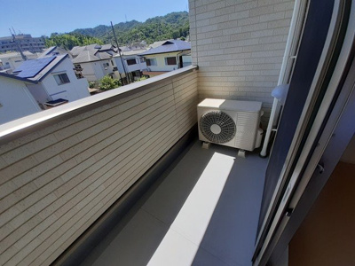 【バルコニー】 | トレ　ミ　カーサ星の森 | 広々としたバルコニーです