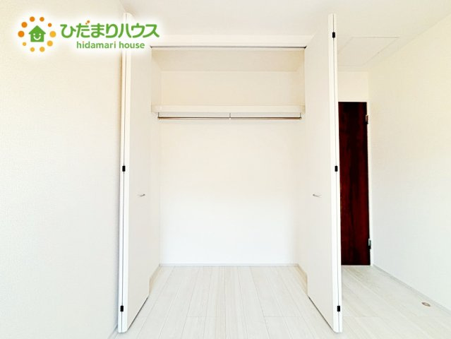 【収納】 | ひたちなか足崎19期　新築戸建　1号棟 | クローゼットタイプの収納は荷物がどこにあるかすぐに見つかります！