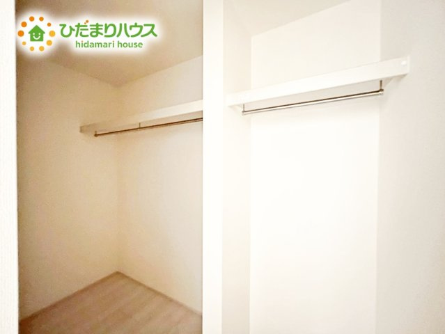 【収納】 | ひたちなか足崎19期　新築戸建　2号棟 | たっぷり収納いただけるので、毎日のコーディネートも楽しくなります♪