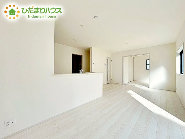 【居間・リビング】 | ひたちなか足崎19期　新築戸建　2号棟 | 大型テレビに大型ソファー(^^)どんなインテリアにするか考えただけでわくわくしますね！