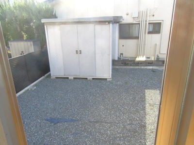 【その他】 | 【太陽光パネル搭載】中央市東花輪 | お庭には物置が付いてます(^^♪