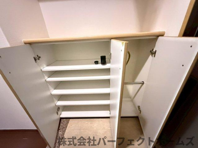 リバティパーク枚方B棟の収納|大きなものも収納できそうです