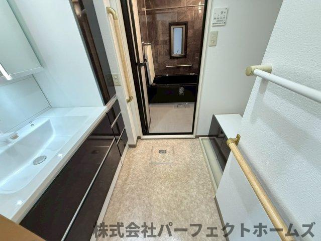 リバティパーク枚方B棟の脱衣所