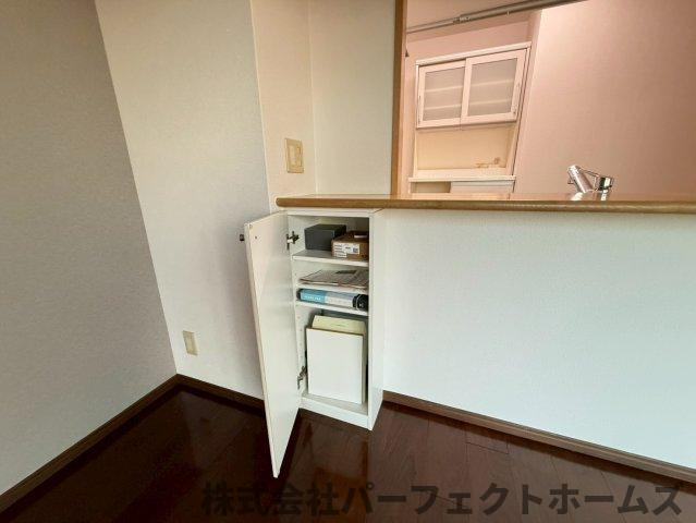 リバティパーク枚方B棟の収納|専用の収納スペースです