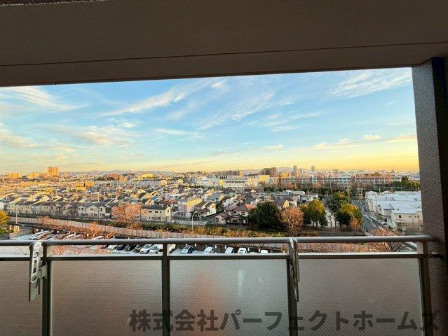 リバティパーク枚方B棟の展望