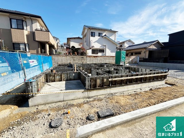 神戸市垂水区北舞子　新築一戸建ての外観|現在建築中！落ち着いた街並みで新生活を始めることが出来そう！周辺の物件も併せてご紹介させて頂きます！