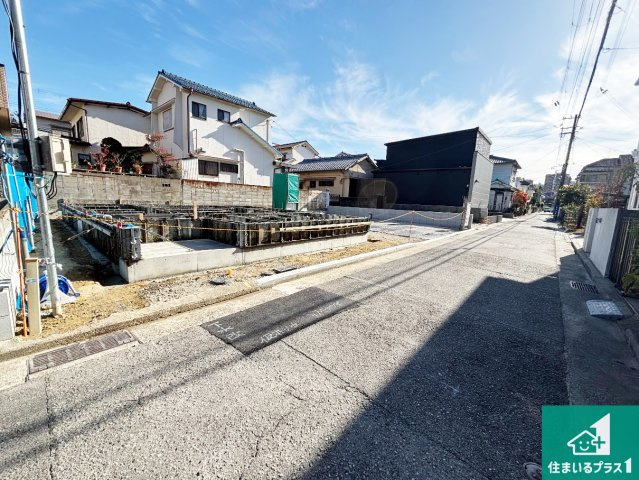 神戸市垂水区北舞子　新築一戸建ての外観|現在建築中！落ち着いた街並みで新生活を始めることが出来そう！周辺の物件も併せてご紹介させて頂きます！