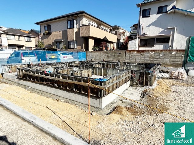 神戸市垂水区北舞子　新築一戸建ての外観|現在建築中！落ち着いた街並みで新生活を始めることが出来そう！周辺の物件も併せてご紹介させて頂きます！