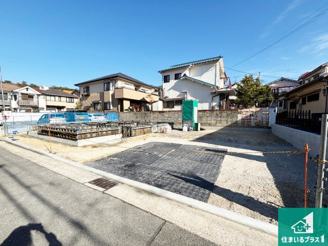 神戸市垂水区北舞子　新築一戸建ての外観|現在の進捗状況です！順調に作業進行中、完成が待ち遠しいです！詳細の間取り等、お気軽にお問い合わせください！