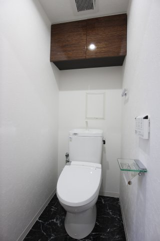 エグゼ八木北のトイレ|温水洗浄便座付きトイレ