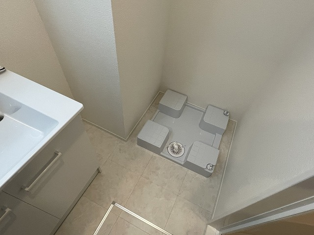 【洗面所】 | DESIGN SQUARE AN | ゆったりとスペースのある洗面所