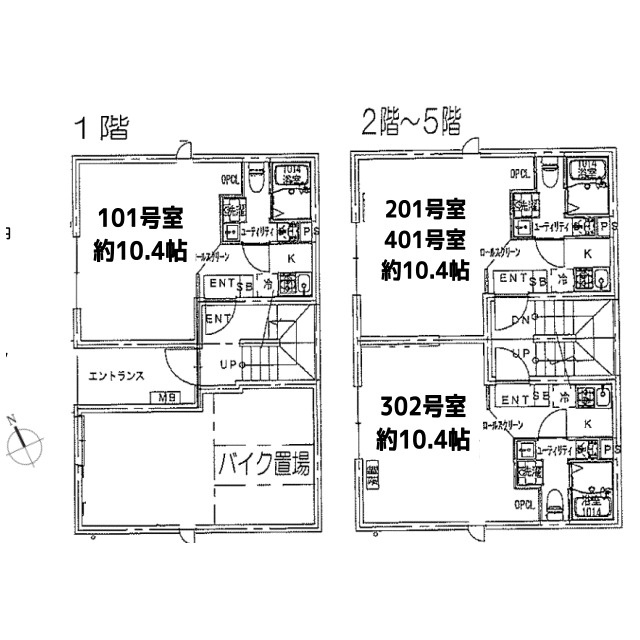 プラチナフォルム上野の間取り