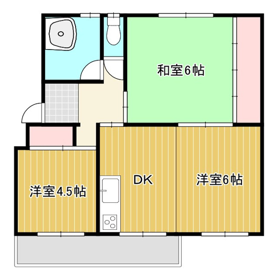 【間取り】 | 竹山団地