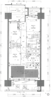 【間取り】 | パークナード新梅田アーバンパレス