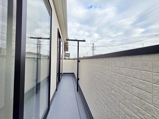 【バルコニー】 | 東海市荒尾町第18　２号棟