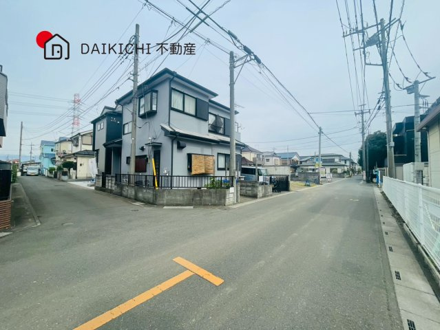 【前面道路含む現地写真】 | 桶川市末広2丁目　2期　新築戸建　全1棟　1号棟