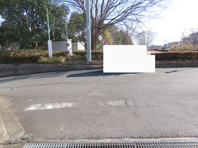 鶴ヶ島市脚折売地の前面道路含む現地写真