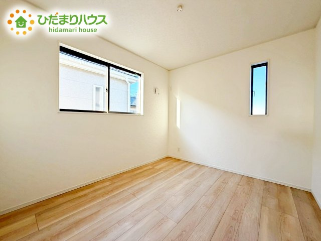 【洋室】 | 笠間市旭町第8　新築戸建　1号棟 | 白を基調とした開放感あふれるルームデザイン(^^)/