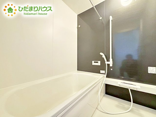 【浴室】 | 笠間市鯉淵第7　新築戸建　1号棟 | 大人が足を伸ばしても十分な広さ！一人でゆっくりくつろぐ時間も大切です！