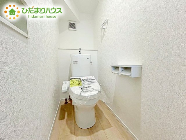 【トイレ】 | 笠間市鯉淵第7　新築戸建　1号棟 | 温水洗浄便座ついてます(^^♪