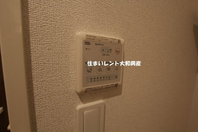 クリスタルメゾンしらかばの浴室