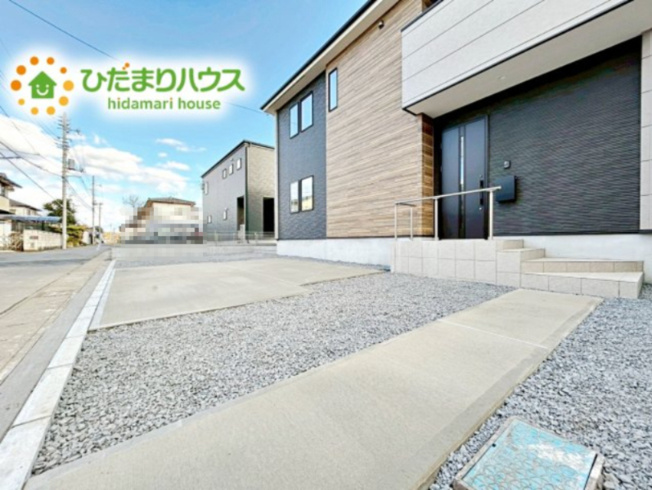 【駐車場】 | 水戸市平須町1期　新築戸建 | マイホームなら駐車場代がかかりません。しかも、自宅の駐車場で洗車が出来ます！今までコイン洗車に行っていた手間も省けて、節約にも繋がります(^^♪